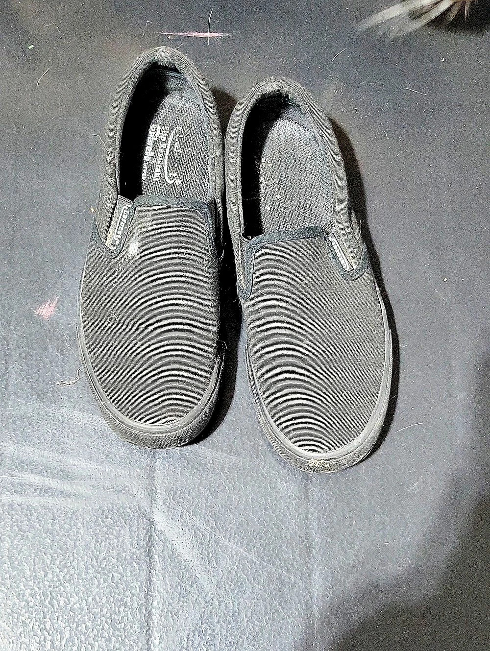 LAFORST Black Slip-On Sneakers